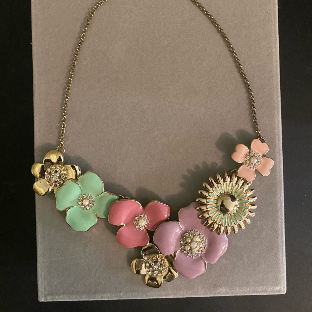 Floral Pastel Necklace